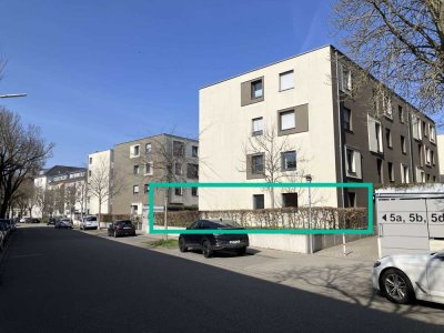 Schöne 2-Zimmer-Wohnung mit Terrasse und Gartenanteil