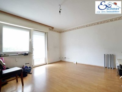 Gelungen aufgeteilte 2-Zimmer-Wohnung mit Balkon