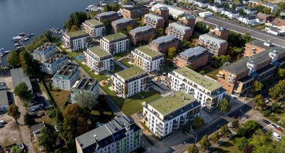 2-Zimmer-Penthouse mit Weitblick, großer Dachterrasse und Einbauküche