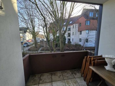 1 Raum Wohnung mit offener Küche* Fußbodenheizung*Balkon*Einbauküche