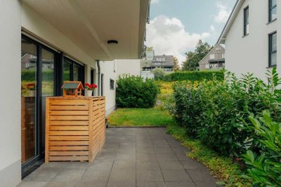 Seltenheit: Barrierefreie 3-Zimmer-Wohnung mit Terrasse u. kleinem Garten in Moitzfeld