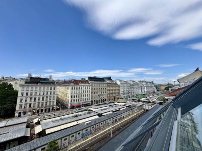 PENTHOUSE MAISONETTE IN CITY LAGE - TERRASSE &amp; WINTERGARTEN! U4 VOR DER TÜRE!