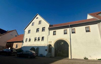 Historisches EFH+bebaubares Grundstück im Ortskern von 74226 Nordheim!