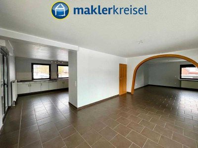 Zur Miete: großzügige Erdgeschosswohnung mit Terrasse und Garten in Friedeburg!