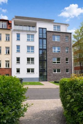 Neubau: Helle 3-Zimmer Wohnung mit 37 m² großer Terrasse in Leipzig-Eutritzsch