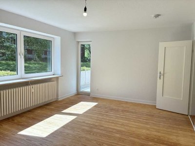 4-Raumwohnung im Erdgeschoss mit Balkon