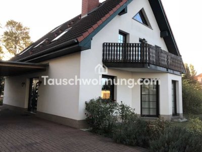 Tauschwohnung: 3 Zimmer Wohnung in schönem Werder (Havel) mit Garten