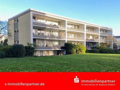 Investieren mit Aussicht: 3-Zimmer-Wohnung nahe Rheinufer in Köln-Weiß mit Tiefgaragenstellplatz