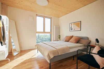 Moderne 2-Zimmer-Wohnung mit Balkon und Smart Home