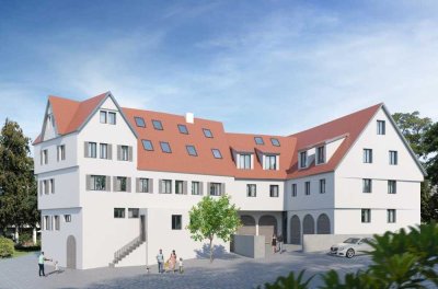 Wohnen mitten in der Altstadt von Bietigheim
Neubau: Moderne 6 Zimmer-Galerie-Wohnung mit Loggia!