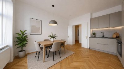 2-Zimmer-Altbauwohnung – Erstbezug nach hochwertiger Sanierung!