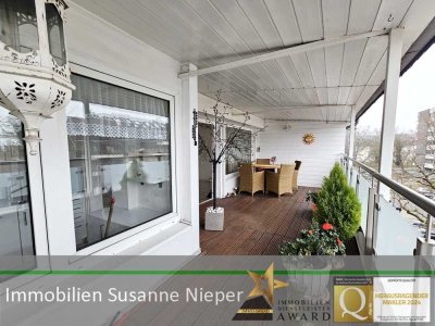 Maisonettewohnung mit großer Dachterrasse und Einbauküche in Düsseldorf – Düsseltal am Zoopark
