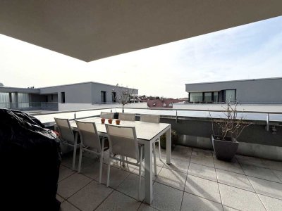 Über den Dächern von Schwaikheim: Drei-Zimmer-Wohnung mit sonniger Dachterrasse