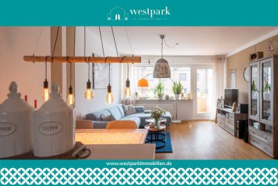 Freiwerdende 3-Zimmer Wohnung mit Garage & Stellplatz am Toeppersee