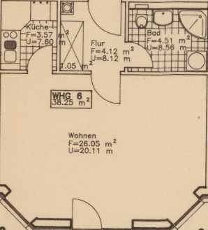 Gemütliche 1-Zimmer Wohnung, perfekt für Singles
