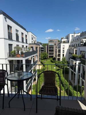 Mitten in der Stadt und dennoch ruhig  - 4 Zimmerwohnung mit einem großen Balkon und einer TG