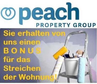 * B O N U S SELBST STREICHEN * toller Schnitt * Balkon - schönes BAD * NAHE GEWERBEGEBIET *