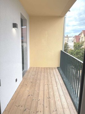 Erstbezug in barrierefreiem Neubau KfW 40 -  Balkon - Fensterbad mit Dusche & Wanne