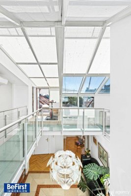 Architektonisches Juwel: Moderne Dachterrassenmaisonette in phantastischer Lage nahe Votivkirche