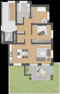 JETZT INFORMIEREN! Moderne Eigentumswohnungen im stadtnahen Grün - barrierefrei mit Aufzug - für a