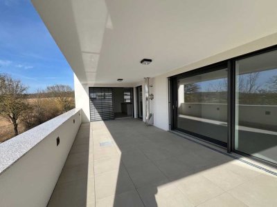 Atemberaubende Penthousewohnung mit großer überdachter Süd-West Dachterrasse ENERGIEKOSTEN gegen 0