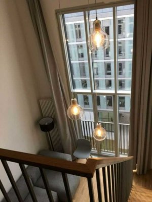 Hochwertiges Galerieapartment, möbliert mit Fitnessraum