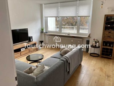 Tauschwohnung: Helle Zweizimmerwohnung mit Dachterrasse