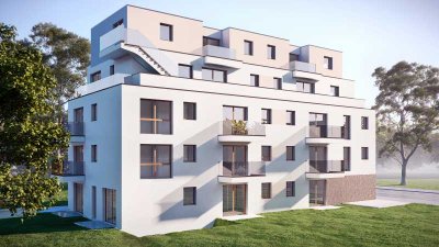 Flotte 3 Zimmer Neubau-Wohnung in zentraler Wohnlage von Frankfurt Bergen-Enkeim
