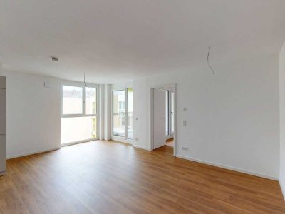 Erstbezug: Helle 3-Zi.Whg. mit offener Wohnküche und Loggia!