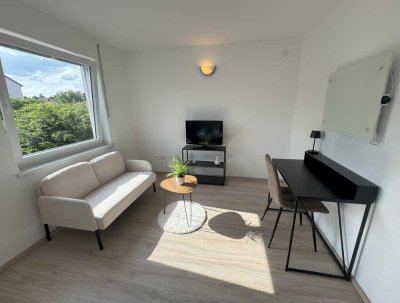 � Erstbezug nach Sanierung – Sonnige, möblierte 1-Zimmer-Wohnung in ruhiger Lage