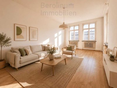 Urbanes Wohnen mit Geschichte: gepflegte 2-Zi-Whg an der Frankfurter Allee