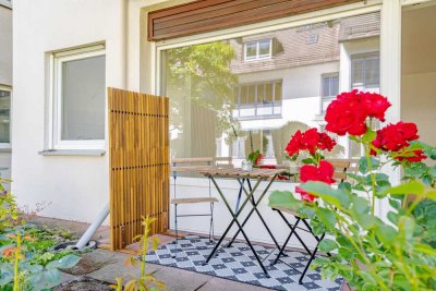Sonniges Apartment mit Ostterrasse in Waldtrudering! Frei!