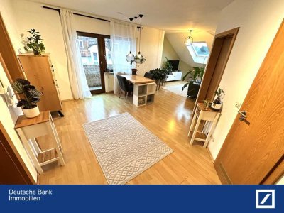RESERVIERT - Vermietete 2-Zimmer-Dachgeschosswohnung in Achern