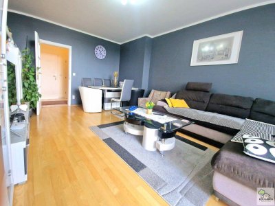 TOP-PREIS **HELLE 3-ZIMMER-WOHNUNG (77m²) IN BADEN MIT LOGGIA UND FERNBLICK**