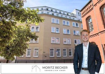 Vermietete 1-Zimmer- Wohnung in zentraler Lage von Hildesheim in der Nähe des Bahnhofs.!