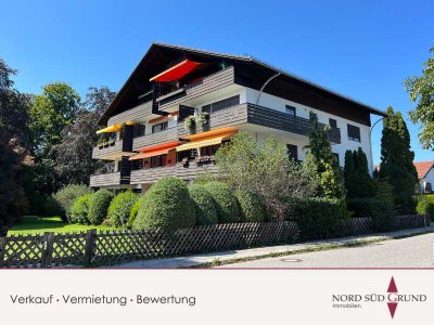 Wohnen am Starnberger See! 2-Zimmer Wohnung mit ca. 57 m². Balkon. Tiefgaragenplatz. Hallenbad.