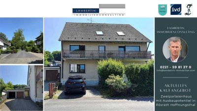 Zwei-bis Dreiparteienhaus guter Wohnlage Hoffnungsthal