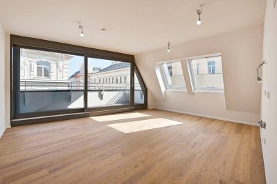 ESSENZ NO. 1 - Die neue Avantgarde des Wohnens - Exklusive 2-Zimmer-Wohnung mit Loggia
