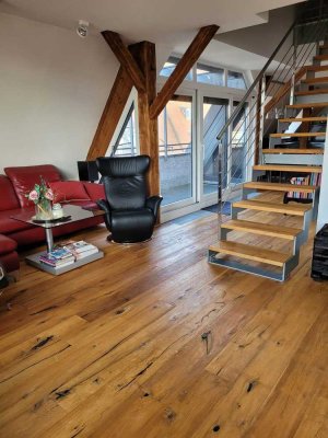 Innenstadt: 3,5 Zi.- Maisonette - 186 m²-EBK-Klima-Sauna