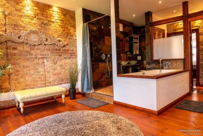 Welc(H)ome® by RIDA LUXURY – Berlin-Mitte! All in plus! Maisonette Loft + Balkone + Designerwohnung