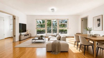 *Absolute Top Lage* 
Westend-Süd: Großzügige 2-Zimmer-Wohnung, zwei Balkone, Parkett, TG-Stellplatz