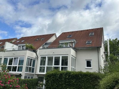 Außergewöhnliche 3,5-Zimmer-Wohnung mit Blick ins Grüne