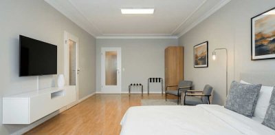Bezugsfreie frisch renovierte 1-Zimmerwohnung in Berlin-Wannsee – provisionsfreier Verkauf