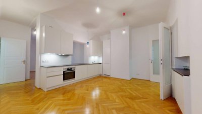 Elegante 4-Zimmer-Altbauwohnung in grüner Döblinger Bestlage