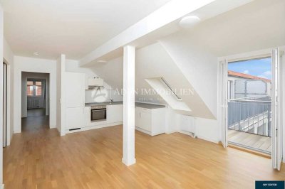 3-Zi. top Zustand - 2021 fertig! EBK, Ost-Balkon & extra Raum!