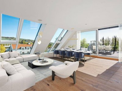 Penthouse mit Blick in die Weinberge