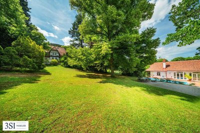 Exklusive Liegenschaft mit zwei Villen und großem Privatpark in Mödling