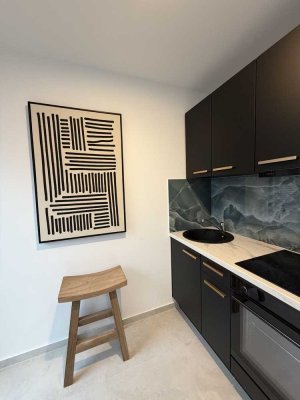 Vollmöbliertes Luxus-Apartment in Karlsruhe mit Balkon/Terasse (Inklusive Nebenkosten)