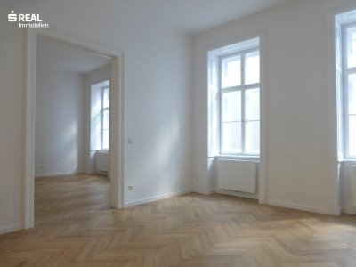 Nahe Stephansplatz - ERSTBEZUG ab 15.1.2026 - erstklassig sanierte Altbauwohnung im Jahrhundertwendehaus
