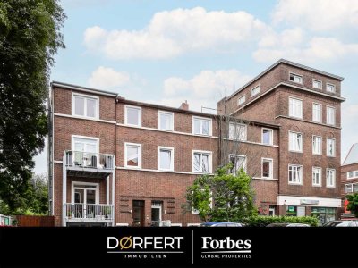 Lichtdurchflutete 5-Zimmer-Maisonette Wohnung mit offener Küche, Dachterrasse & historischem Charme